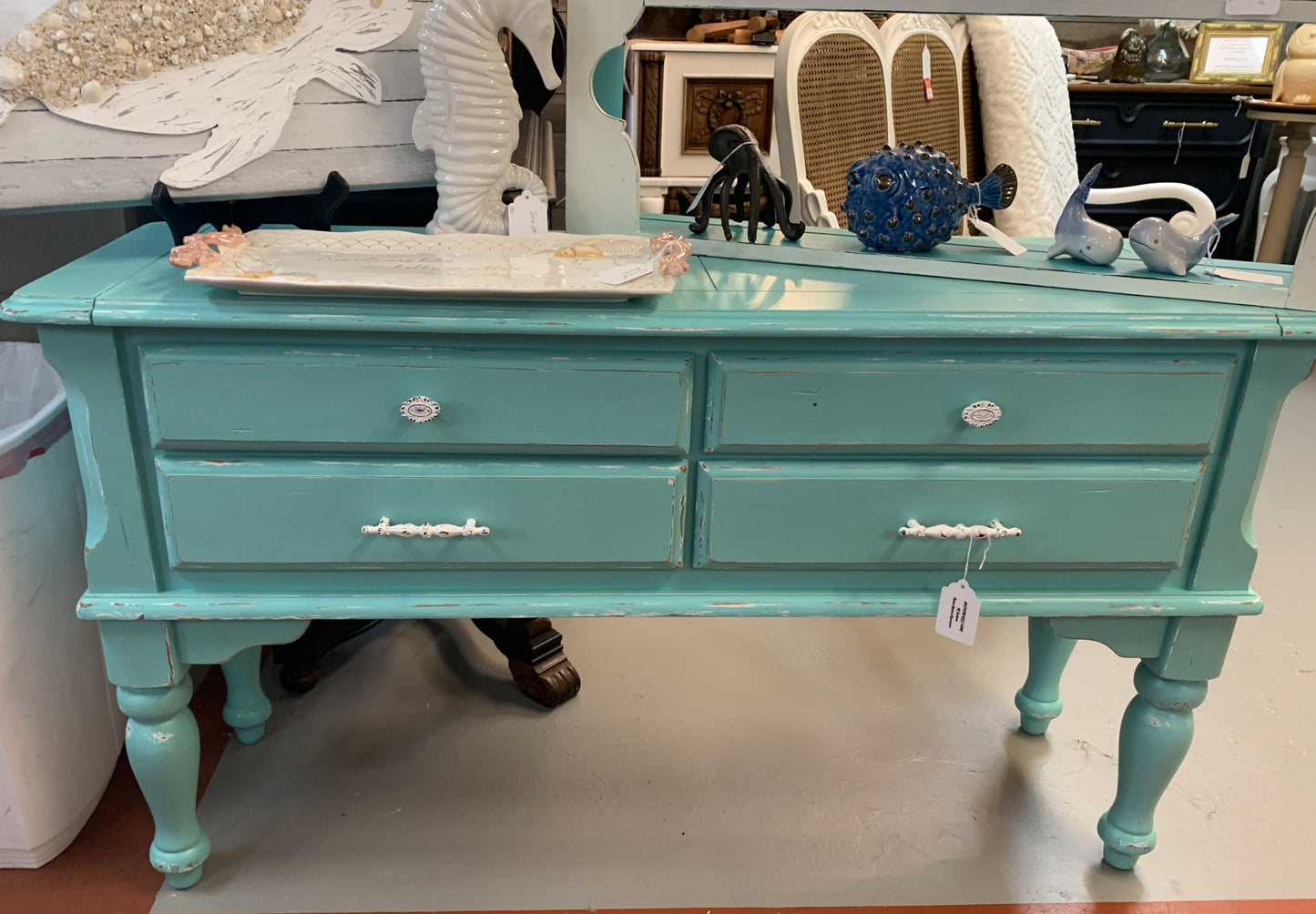 Coastal Console Table